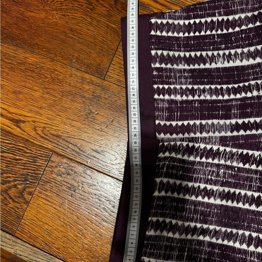 By Malene Birger 100% Silk Purple Patterned Pants NWT | Size EU 34 - Picture 7 of 8